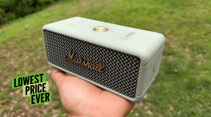 The Marshall Emberton III Portable Bluetooth Speaker Is  Off Right Now