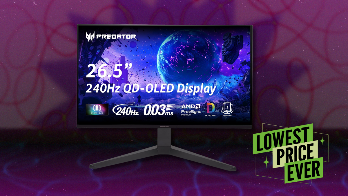 The Acer Predator X27U OLED Gaming Monitor Is 33% Off Right Now The Acer Predator X27U OLED Gaming Monitor Is 33% Off Right Now
