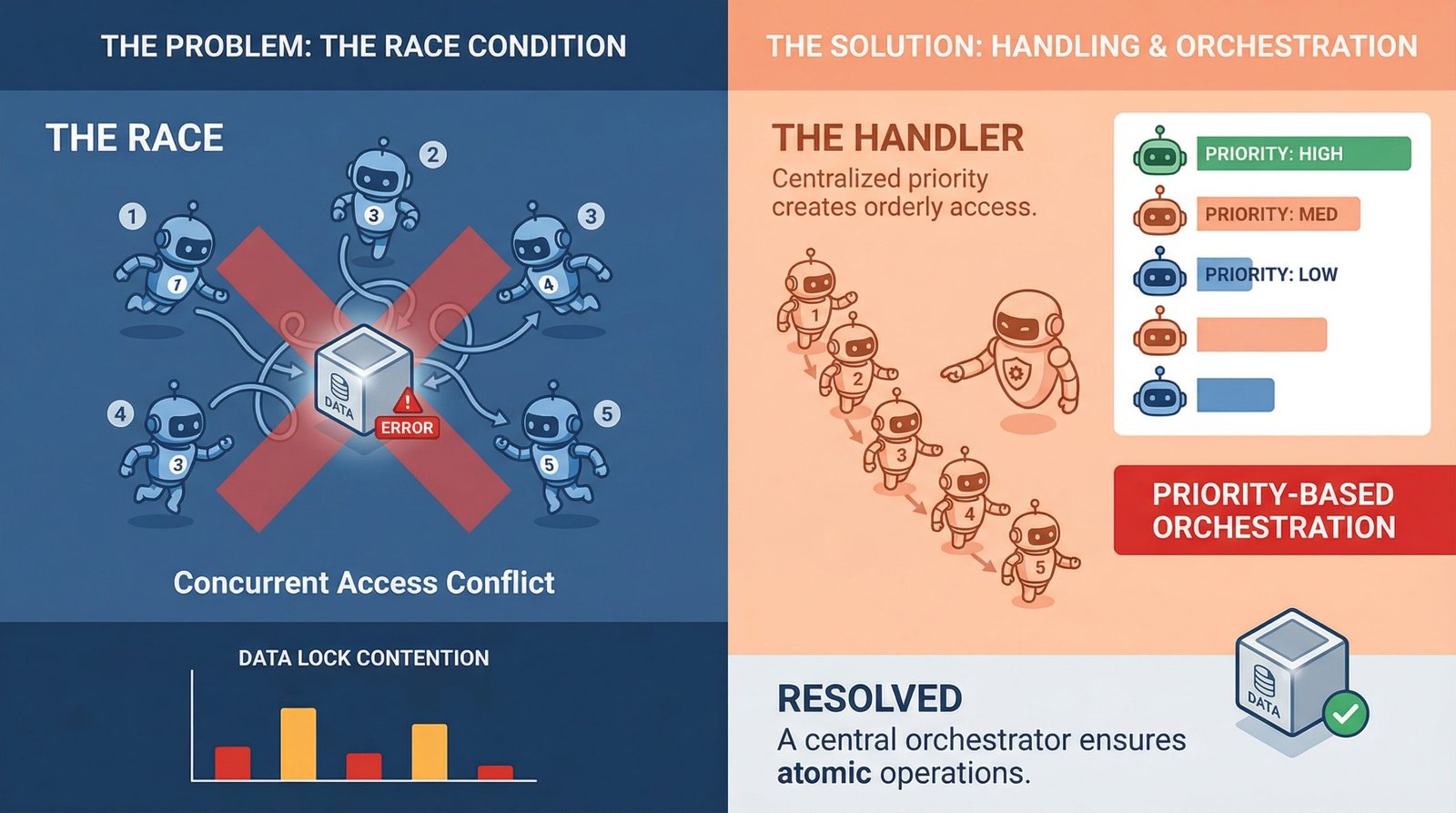 Handling Race Conditions in Multi-Agent Orchestration Handling Race Conditions in Multi-Agent Orchestration