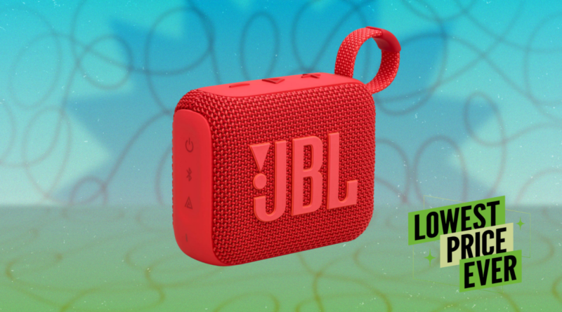 This Waterproof JBL Portable Speaker Is on Sale for  Right Now