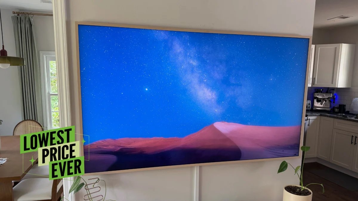 This Massive 85-Inch Alternative to ‘The Frame’ TV Is 40% Off Right Now