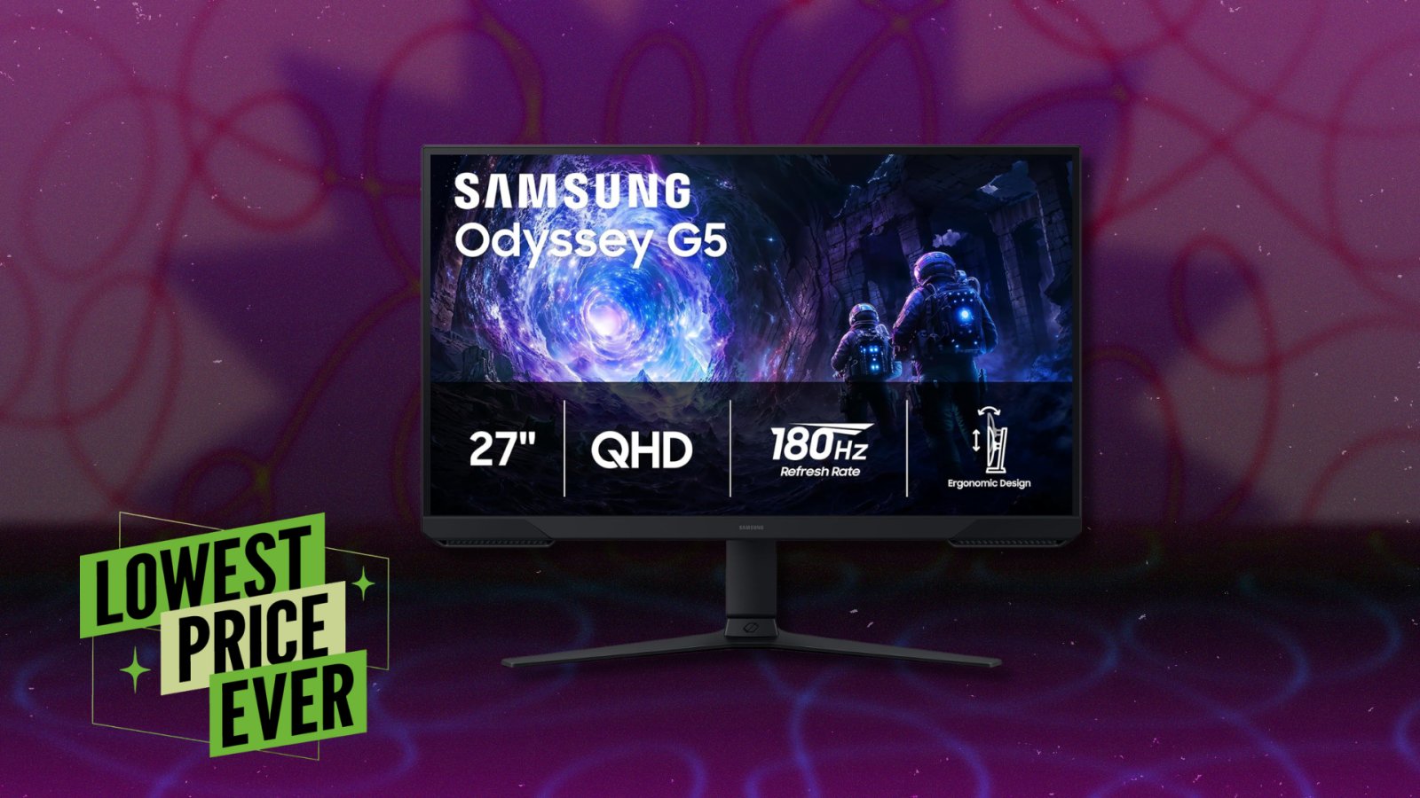 The Samsung 180Hz Odyssey G5 Gaming Monitor Is Off Right Now The Samsung 180Hz Odyssey G5 Gaming Monitor Is Off Right Now