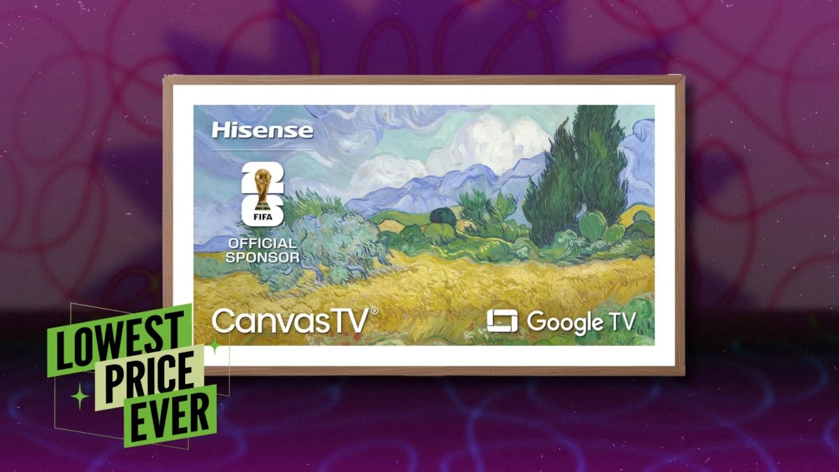 The 2026 Hisense S7SG CanvasTV Is 0 Off The 2026 Hisense S7SG CanvasTV Is 0 Off