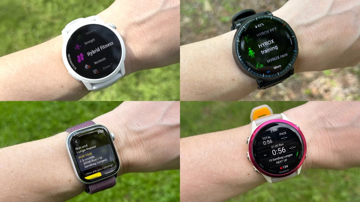 I Tried These Four Fitness Watches to See Which Was Best for Hyrox Training I Tried These Four Fitness Watches to See Which Was Best for Hyrox Training