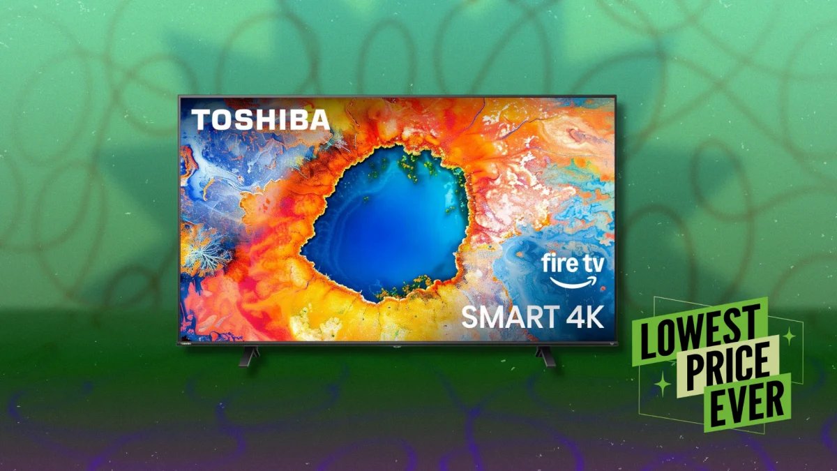 The 65-Inch Toshiba C350 Fire TV Is 50% Off Right Now