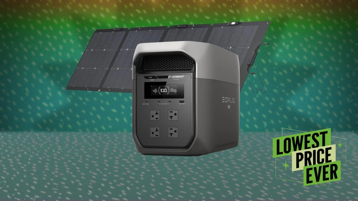 The EcoFlow Delta 3 Max Plus Portable Generator Is Currently Over 0 Off The EcoFlow Delta 3 Max Plus Portable Generator Is Currently Over 0 Off