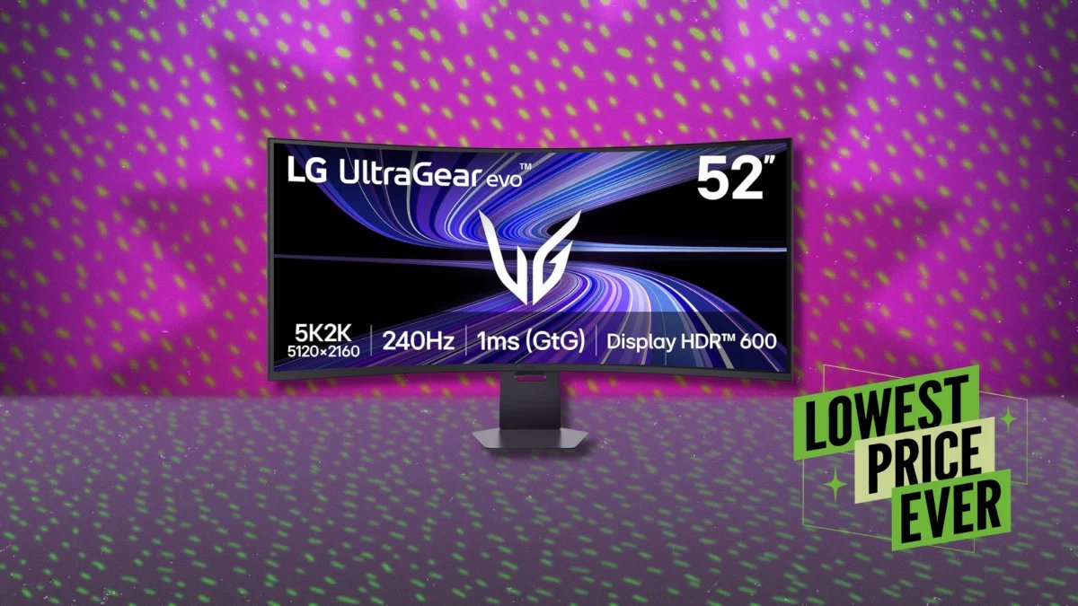 The LG UltraGear 52G930B Curved Gaming Monitor Is 0 Off Right Now The LG UltraGear 52G930B Curved Gaming Monitor Is 0 Off Right Now