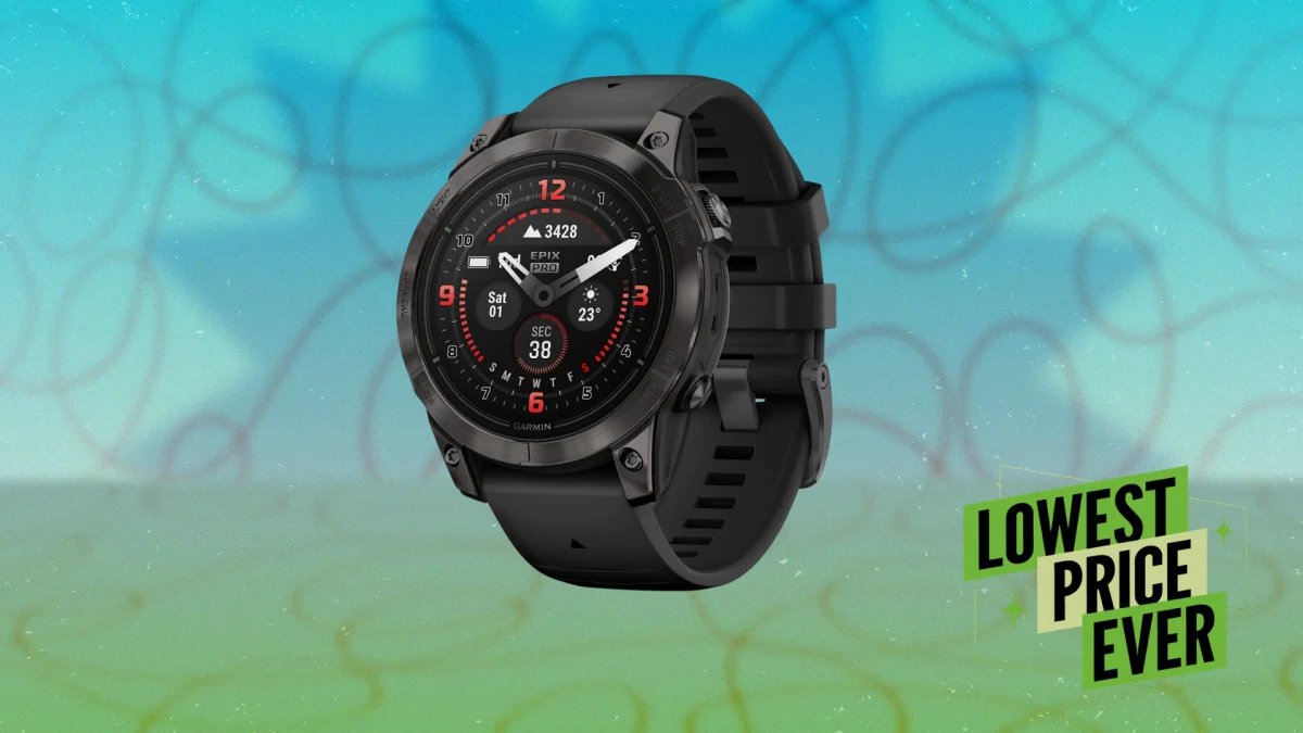 The Garmin Epix Pro Smartwatch Is Half Off Right Now