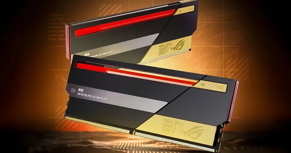 ASUS ROG’s first DDR5 memory kit looks fast, flashy, and absurdly expensive ASUS ROG’s first DDR5 memory kit looks fast, flashy, and absurdly expensive