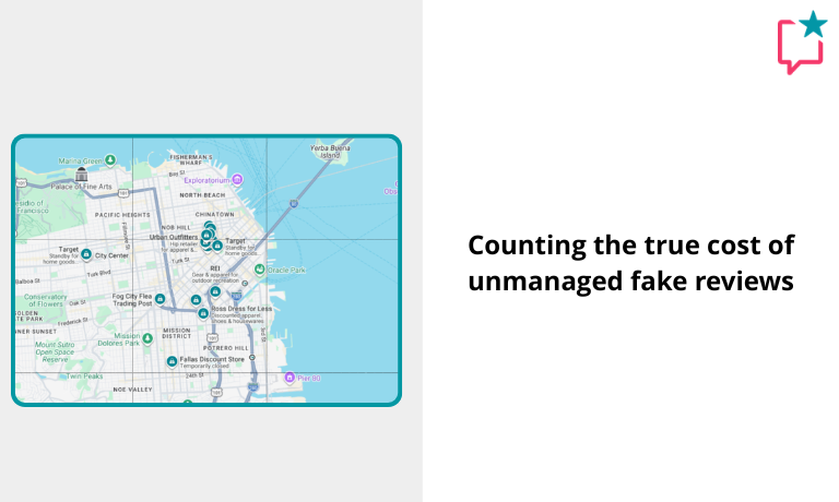 Counting the true cost of unmanaged fake reviews Counting the true cost of unmanaged fake reviews