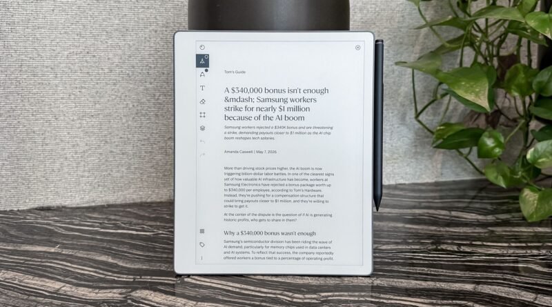 I’m a keyboard warrior, but the ReMarkable Paper Pure’s tactile feel is making me want to start handwriting again