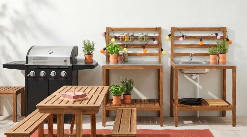 These 18 clever outdoor kitchen solutions from IKEA will let you create a stunning summer cooking space on a budget