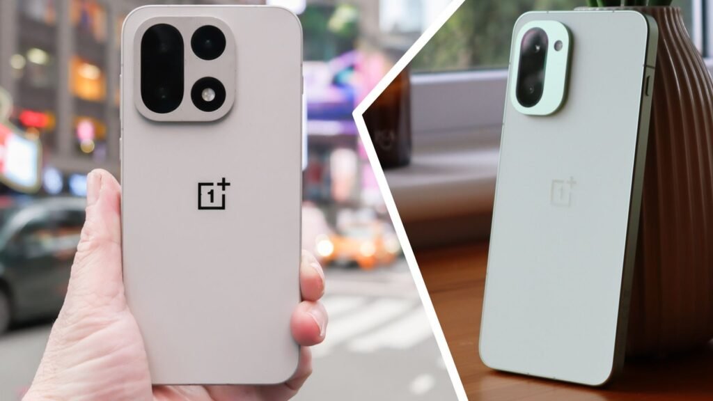 OnePlus 15 vs OnePlus 15R: an extra letter for a lower price