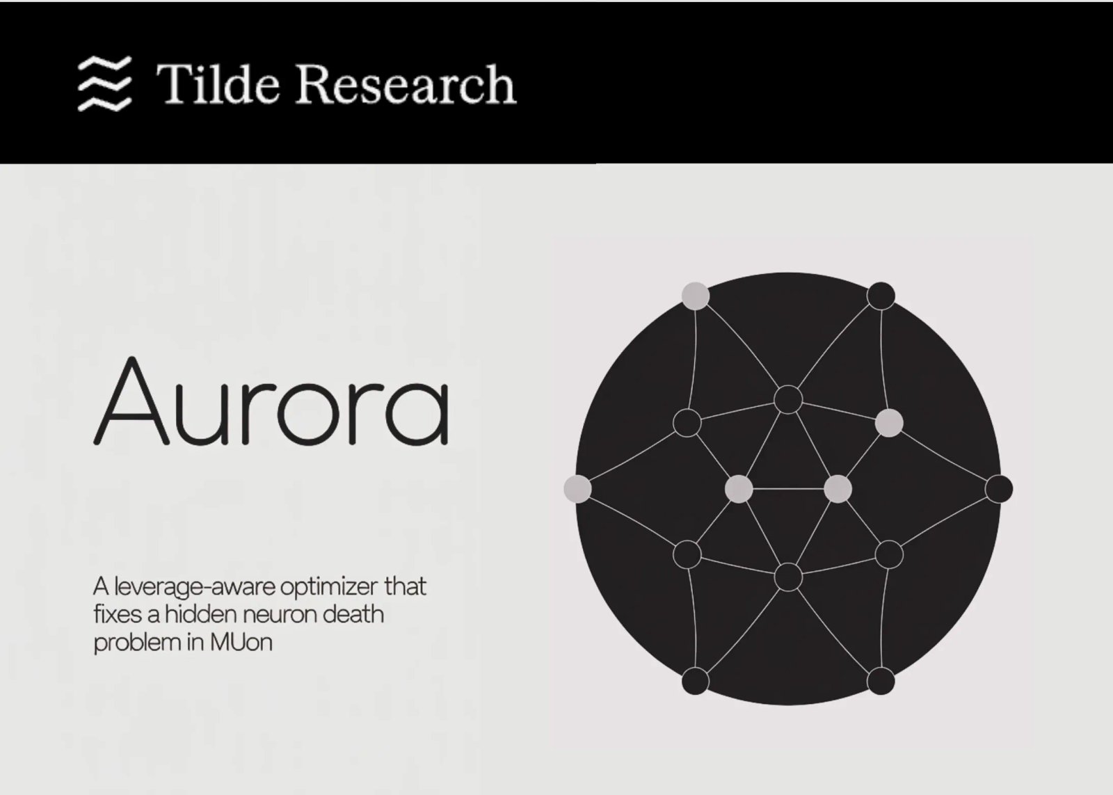 Tilde Research Introduces Aurora: A Leverage-Aware Optimizer That Fixes a Hidden Neuron Death Problem in Muon