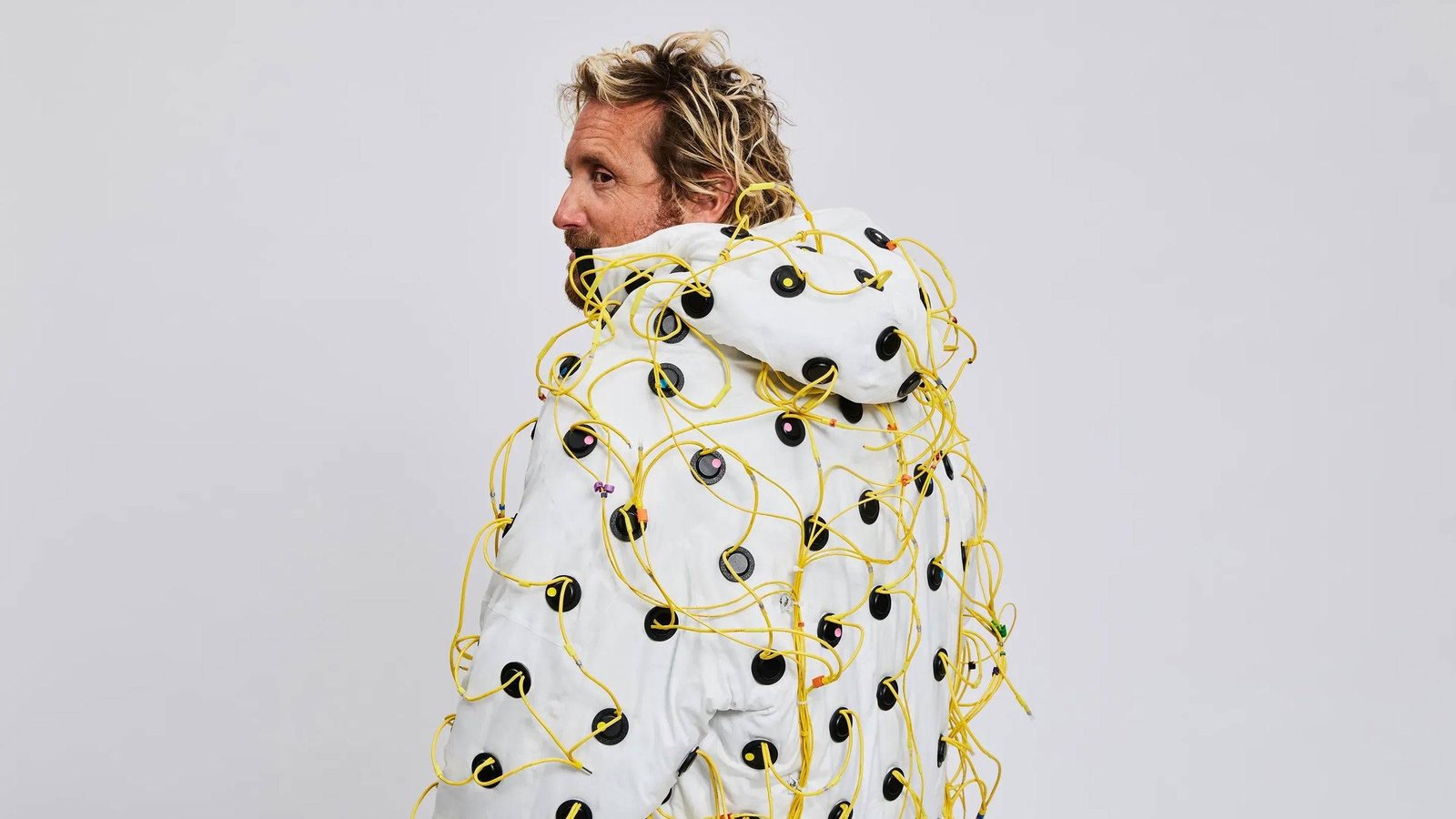 ‘You don’t listen to this jacket. You feel it’: someone made a sci-fi jacket that includes 180 built-in speakers, and for way weirder reasons than you’d expect ‘You don’t listen to this jacket. You feel it’: someone made a sci-fi jacket that includes 180 built-in speakers, and for way weirder reasons than you’d expect