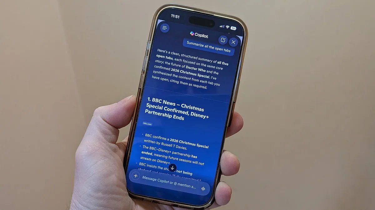 I’m no Copilot fan, but these 6 new AI skills turned Edge into my favorite mobile browser I’m no Copilot fan, but these 6 new AI skills turned Edge into my favorite mobile browser