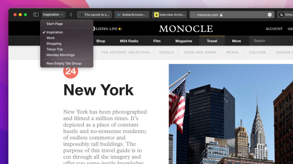 Safari’s Latest Trick Could Be Automatically Organizing Your Tabs Into Groups