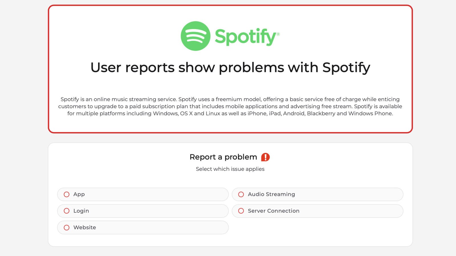 Spotify Is Down For Some Users