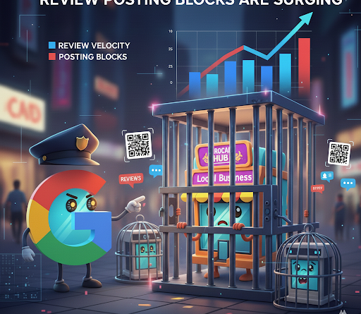 Review Posting Blocks Are Surging: The Data & Patterns Behind Google’s Crackdown