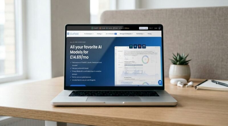 Bluehost’s new service combines ChatGPT, Gemini, Claude, and Grok subscriptions for just  a month