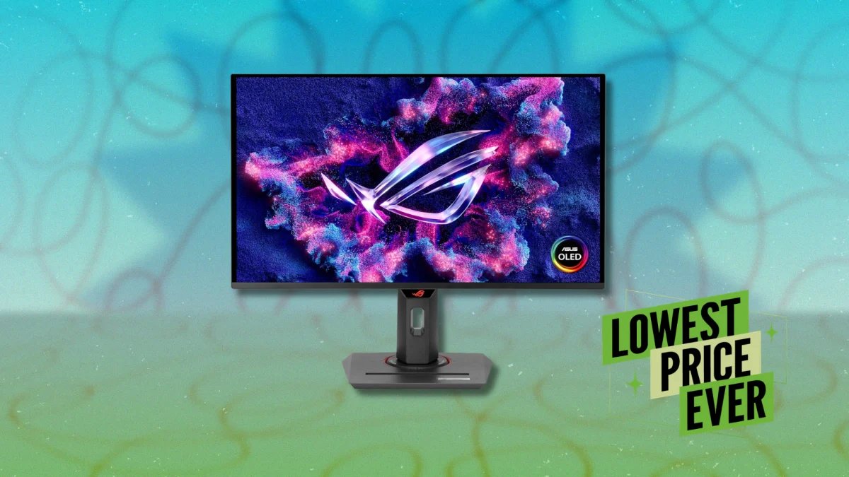 The Asus ROG Strix OLED XG27ACDNG Gaming Display Is 0 Off Right Now