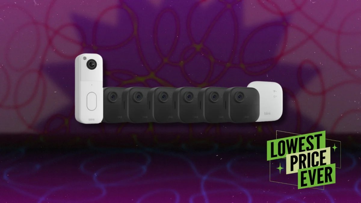 This Blink Doorbell and Security Camera Bundle Is 67% Off Right Now