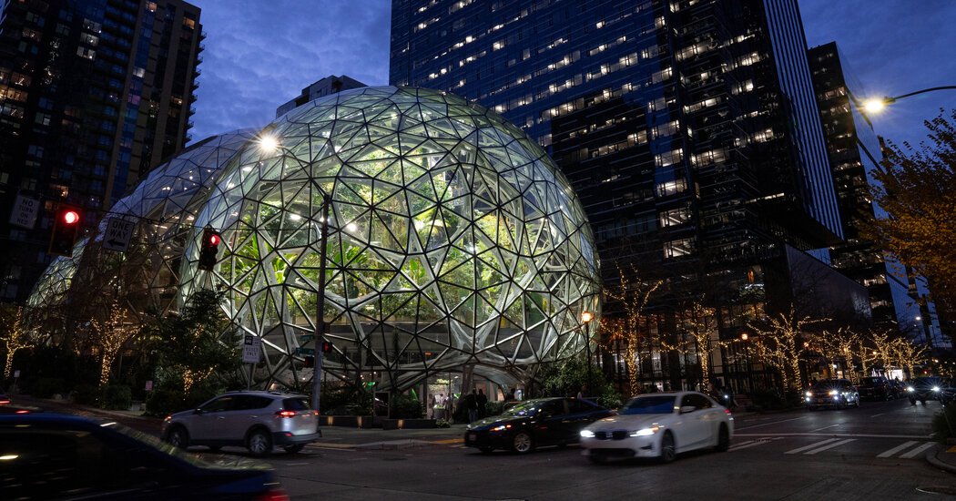 Amazon Retaliated Against Workers Who Opposed Data Centers, Complaint Says Amazon Retaliated Against Workers Who Opposed Data Centers, Complaint Says