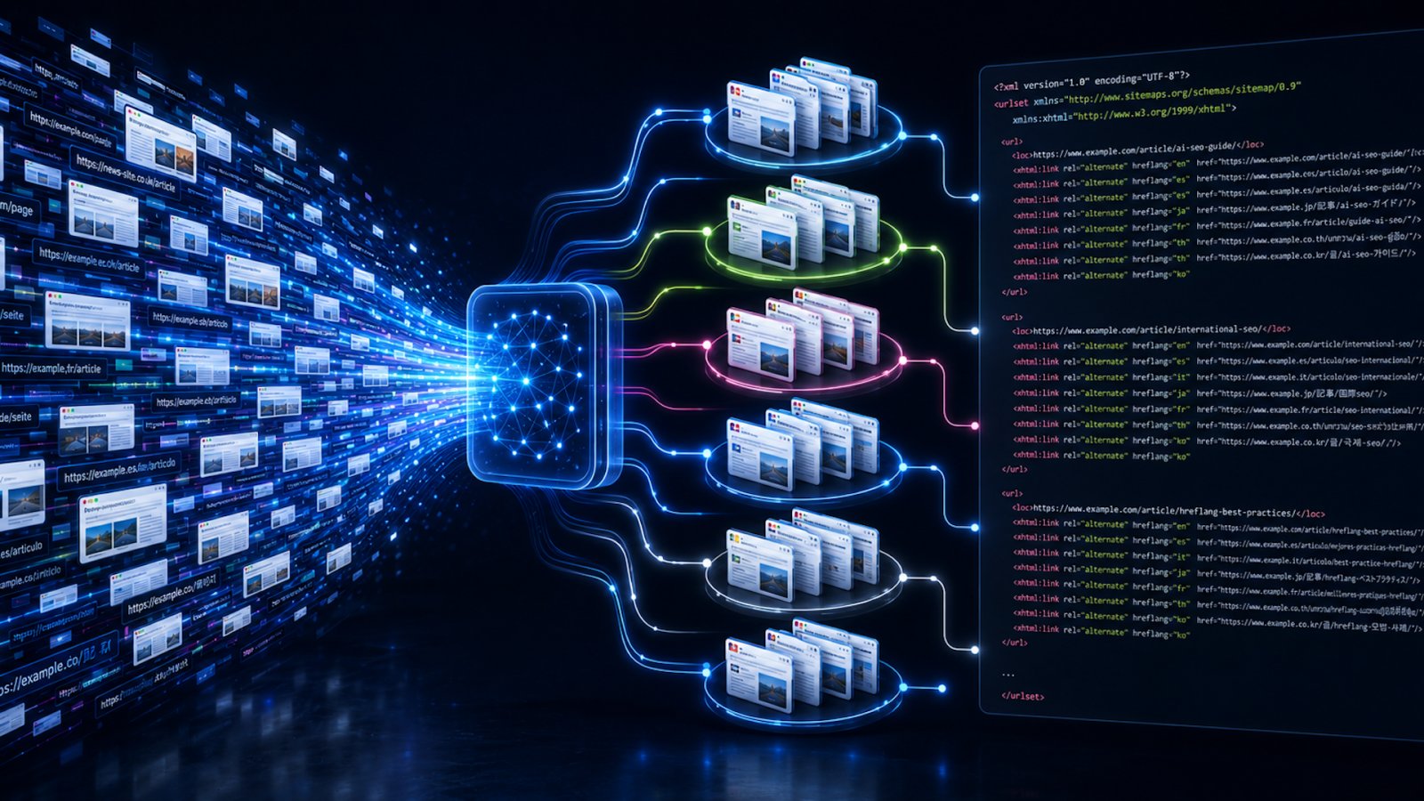 How AI helped build hreflang XML sitemaps at scale