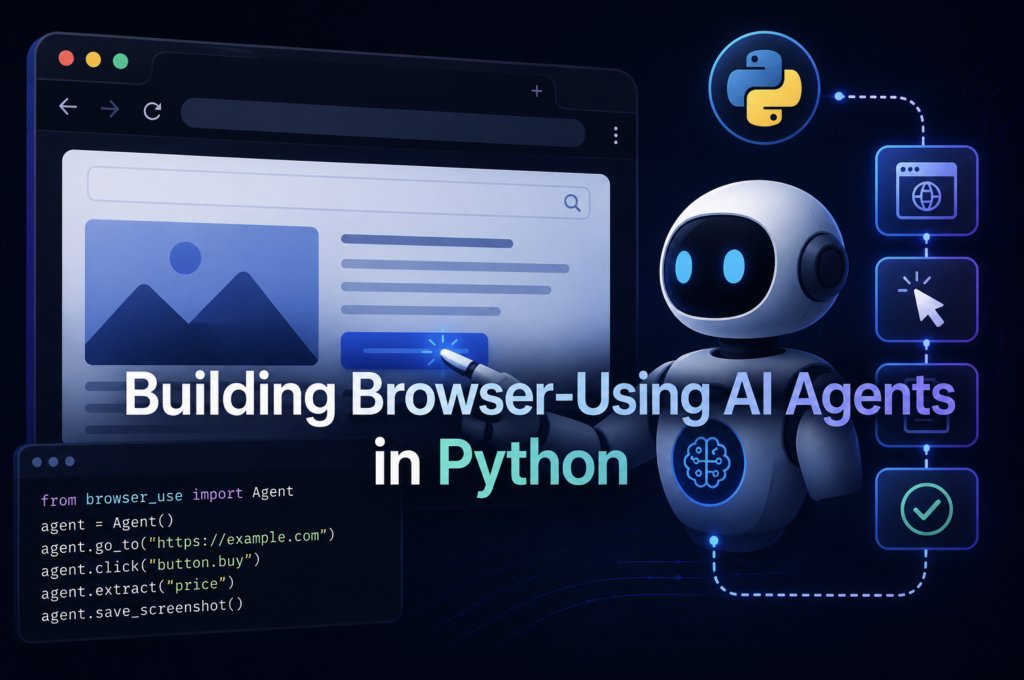 Building Browser-Using AI Agents in Python Building Browser-Using AI Agents in Python