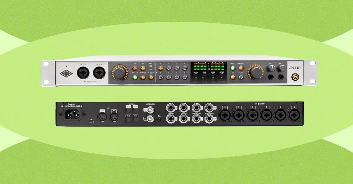 Universal Audio Volt 876 USB Audio Interface Review: Pro-Level Polish Universal Audio Volt 876 USB Audio Interface Review: Pro-Level Polish