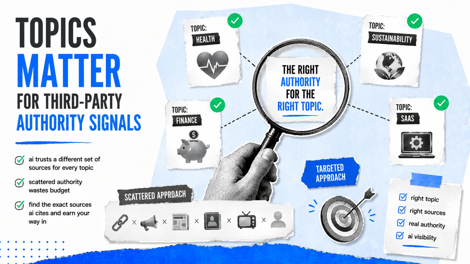 Topics matter for third-party authority signals