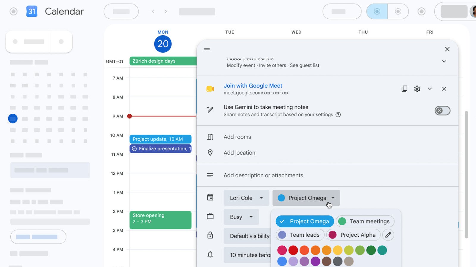 Google Calendar Lets You Use Any Color You Want For Your Events Google Calendar Lets You Use Any Color You Want For Your Events