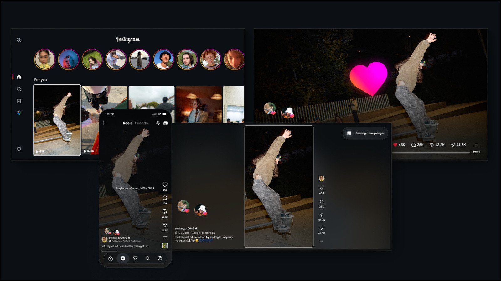 Instagram For TV Is Now Available On Samsung TVs In The US Instagram For TV Is Now Available On Samsung TVs In The US