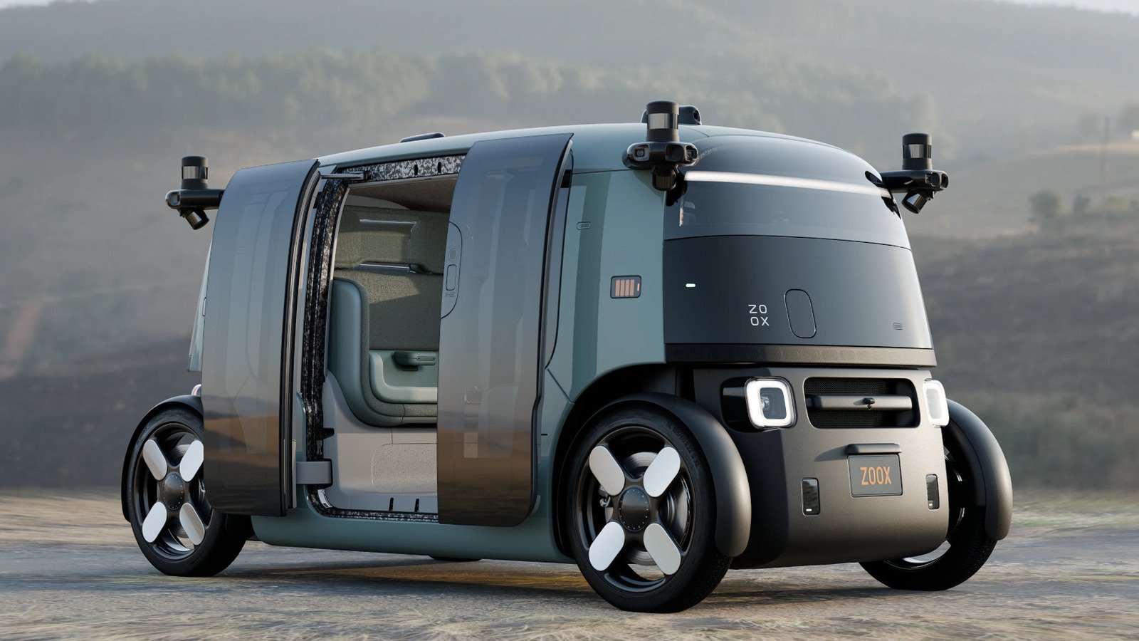 Amazon Zoox’s Latest Robotaxi Looks (Marginally) Less Like A Toy Car