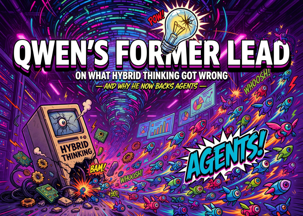 Qwen’s Former Lead on What Hybrid Thinking Got Wrong — and Why He Now Backs Agents Qwen’s Former Lead on What Hybrid Thinking Got Wrong — and Why He Now Backs Agents